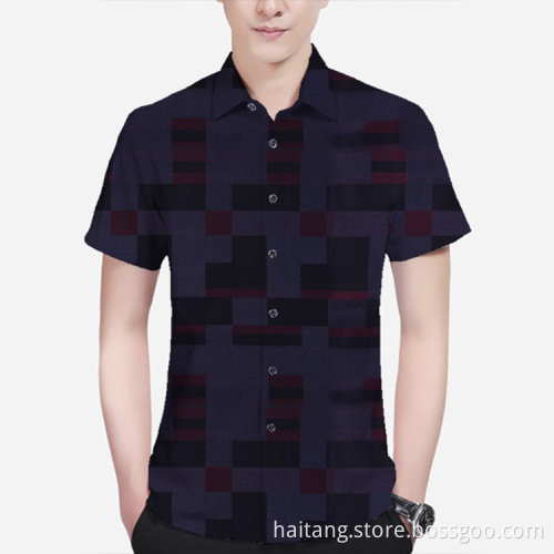 Check Modal Fabric Check Shirt Fabric Occupational Apparel